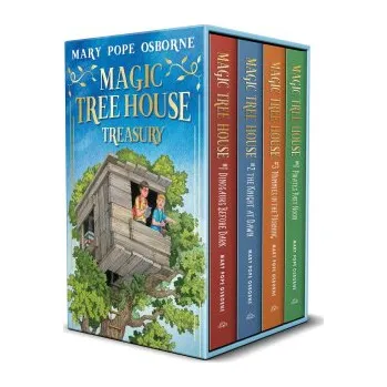Cizojazyčná kniha Magic Tree House 1-4 Treasury Boxed Set (Pevná)