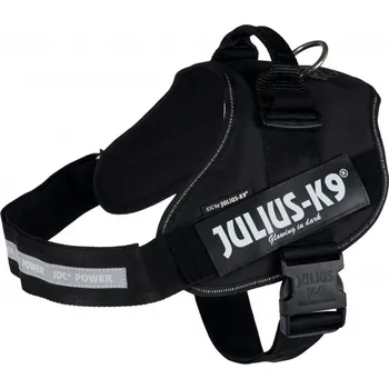 Postroj pro psa Trixie Postroj Julius-K9 IDC, 2/L–XL: 71–96 cm/50 mm, černý
