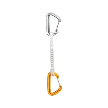smyčka Mammut Sender Wire Quickdraw 17 cm light grey-gold Šedá expresky
