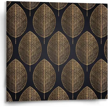 Obraz Sablio Obraz Zlaté listy - 50x50 cm
