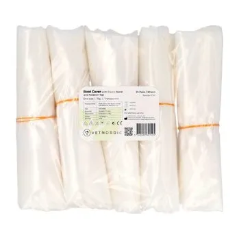 Cyklistické návleky Návleky na obuv, s přehýbací elastickou páskou, PE, transparentní 25 párů