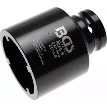 Klíč Klíč na matice se zářezy vnitřní čep 40,5 mm (BGS108266-6) (Klíč na matice se zářezy vnitřní čep 40,5 mm je určen pro práci s maticemi se speciálními zářezy a vnitřním čepem o průměru 40,5 mm. Robustní konstrukce zajišťuje spolehlivost při montáži i demon