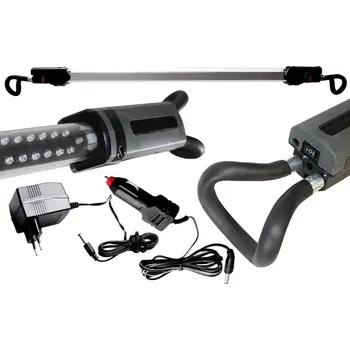 Pracovní světlo Akumulátorová LED lampa 7W BGS1085412, na kapotu vozu (BGS1085412) (Akumulátorová LED lampa 7W BGS1085412 nabízí silné osvětlení při práci pod kapotou, výdrž až několik hodin a snadné uchycení díky teleskopickým ramenům.)