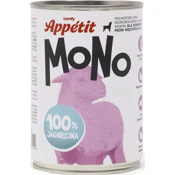 Krmivo pro psa Comfy Appetit Mono krmivo mokré monoproteinové 100% jehněčí pro psa 400 g