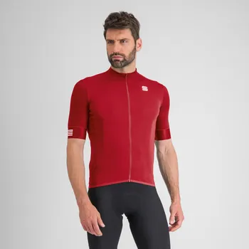 cyklistický dres SPORTFUL Cyklistický dres s krátkým rukávem - SRK - červená M