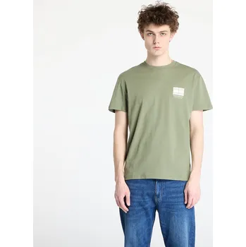 Pánské tričko Tričko Tommy Jeans Regular Dna Graphic Tee Green L