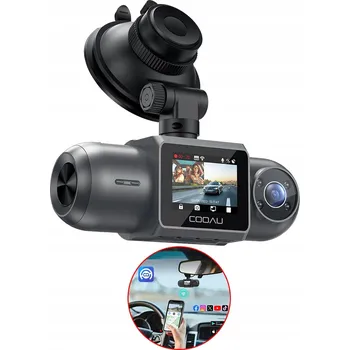 IP kamera PROFESJONALNY REJESTRATOR JAZDY 4K SE ZADNÍ KAMEROU WIFI GPS APLIKACE WDR