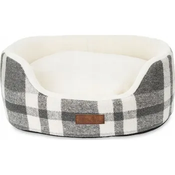Pelíšek pro psa Barry King Pelíšek pro psa, šedá kostka, 50x43x18 cm