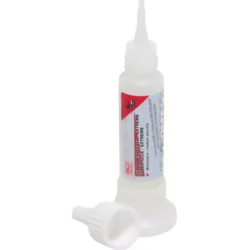 Průmyslové lepidlo Vteřinové lepidlo středně viskózní lahvička se sto (BGS1080607) (Vteřinové lepidlo se střední viskozitou v lahvi se stojánkem o objemu 25 g umožňuje přesné dávkování a rychlé spojení různých materiálů. Praktické balení usnadňuje manipulaci i skladování.)
