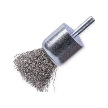 Drátěný kartáč Kartáč koncový pr. 28 mm, drát 0,3mm - nerez