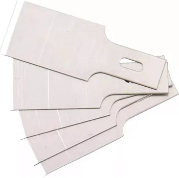 Ruční nářadí Náhradní čepel 0,6 x 16,0 mm pro šábr BGS100364-16 (Sada 5 ks) (BGS100364-16) (Sada pěti náhradních čepelí o rozměru 0,6 x 16,0 mm je určena pro šábr BGS100364-16 a umožňuje přesné a efektivní řezání. Vhodné pro profesionální i domácí použití.)