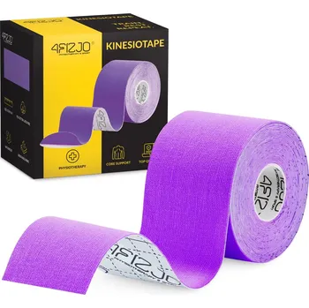 Tejpovací páska 4FIZJO Tejpovací páska 5 cm x 5 m 4FIZJO FIALOVÁ