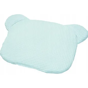 Polštář POLŠTÁŘ VAFLE BAVLNA MEDVÍDEK DO POSTÝLKY KOČÁRKU KORBIČKY 35x30 cm Kerstin