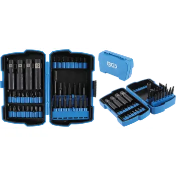 Bity 1/4" a nástrčné klíče 3/8" BGS104810 Sada 42 dílů v kazetě (BGS104810) (bity a nástrčné hlavice)