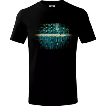 Chlapecké tričko Zvukařský mix - Tričko dětské bavlněné - 98 cm / 2 roky ( Černá )