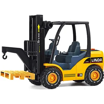 autíčko Wiky Vysokozdvižný vozík s efekty s paletou 31 cm