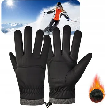 Cyklistické rukavice DOTYKOVÉ RUKAVICE NA KOLO, CYKLISTICKÉ, ZIMNÍ, PRO BĚHÁNÍ, VELIKOST XL