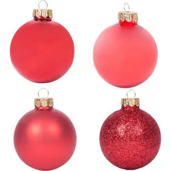 Vánoční ozdoba Hladká vánoční koule Vánoční Koule ks