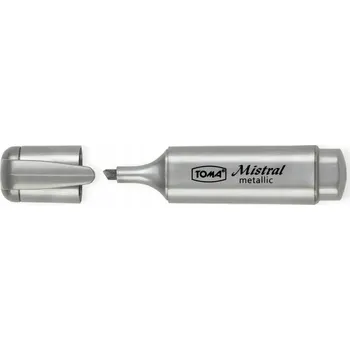 Zvýrazňovač Zvýrazňovač TOMA Mistral Metallic stříbrný TO 334 METALICKÝ