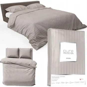 Povlečení POVLEČENÍ LOŽNÍHO POTŘENÍ: PŘIKRÝVKA 180X200CM + 2 POVLAKY NA POLŠTÁŘE 70X80CM BAVLNĚNÝ DAMAŠEK