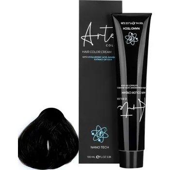 Barva na vlasy ARTE COLOUR 4.00 – Intenzivní středně hnědá profesionální barva na vlasy 100 ml