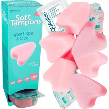 Menstruační houba Tampony pro sex, sport, plavání BEZ ŠŇŮRKY, menstruační houbičky, 10 ks