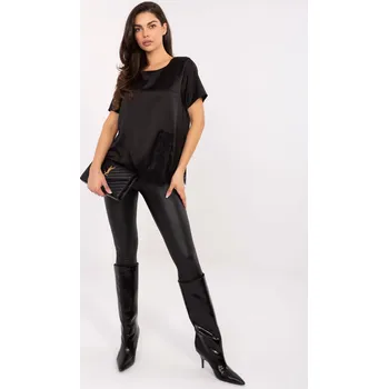 Dámská halenka Halenka MI BZ 3297.28 černá jedna velikost