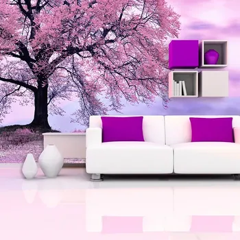 Tapeta Sablio Tapeta Růžový strom - 125x75 cm