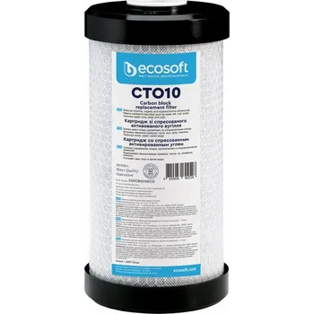 Bezpečnostní kamera Ecosoft CTO10 BB10 Filtr na vodu z kokosových skořápek Big Blue 10"