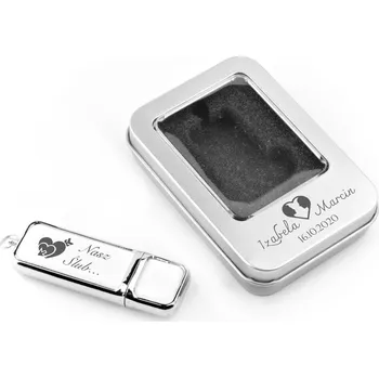 USB flash disk USB flash disk MemoRabbit DS-0612 + DS-P21 128 GB USB 2.0 bílý