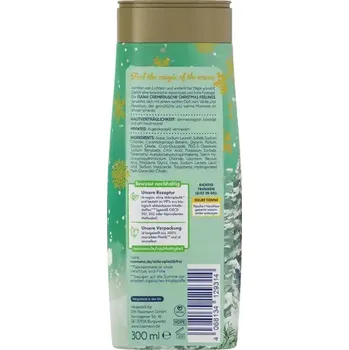 Sprchový gel ISANA SPRCHOVÝ GEL CHRISTMAS FEELING ZIMNÍ LÍSKOVÝ LÍSKOVÉ OŘECHY A VANILKA