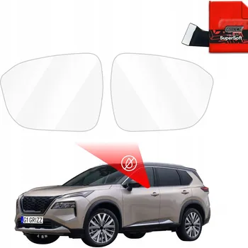 Polep vozidla Fólie proti dešti na zrcátka pro Nissan X-Trail (2022-2025)