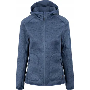 Dámská mikina Mikina Fleecová Dámská BERGSON Warmpile ARKA Coronet Blue, velikost XL