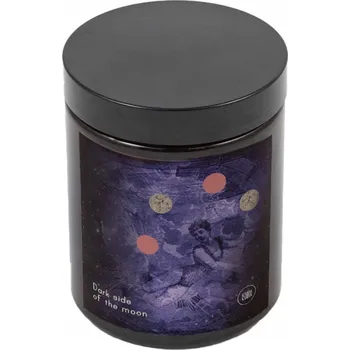 Svíčka Sójová svíčka limetka jasmín vanilka konopný knot Dark side of the moon