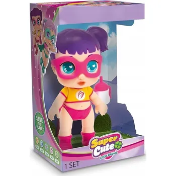 Panenka Roztomilá mini panenka - Sisi, 12 cm kloubová panenka v superhrdinském oblečku, d