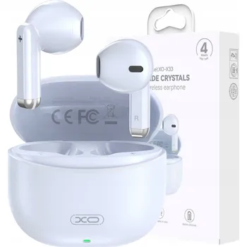 Sluchátka XO Bluetooth sluchátka X33 TWS bílá