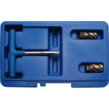 Sada nářadí Výstružníky pro uložení ABS senzorů BGS1065520 Sada 3 dílů (BGS1065520) (Sada tří výstružníků BGS1065520 je určena pro přesné opracování uložení ABS senzorů, kompatibilní s běžnými typy vozidel a vyrobená z odolné oceli. Praktické balení umožňuje snadné p