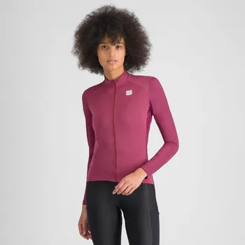 cyklistický dres SPORTFUL Cyklistický dres s dlouhým rukávem zimní - SRK THERMAL W - fialová