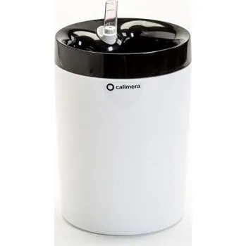 Květináč Plastia Sam. květináč Calimera ø 35 B2 nelakovaný černá/bílá