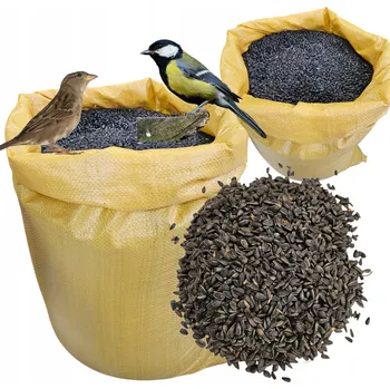 Krmivo pro ptáka Slunečnice černá krmivo zrno pro divoké ptáky 20 kg
