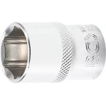 Nástrčná hlavice šestihranná 12,5 mm (1/2“) 19 mm (BGS1022919) (Nástrčná hlavice šestihranná 12,5 mm (1/2") s průměrem 19 mm je určena pro práci s ráčnou a šroubováním šroubů i matic. Robustní konstrukce zajišťuje dlouhou životnost při běžném používá