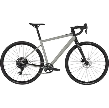 Silniční kolo PELLS Gravel Raw 3 Grey Microshift Advent X 1x10 - M / Šedá