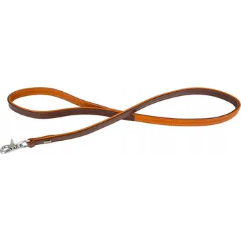 Vodítko pro psa Barry King Kožený Vodítko, 20 mm / 100 cm, světle hnědá