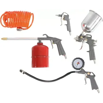 Sada nářadí Sada příslušenství pro pneumatické nářadí (BGS103214) (Sada příslušenství pro pneumatické nářadí BGS103214 obsahuje různé nástavce a adaptéry, které rozšiřují možnosti využití vašeho pneumatického nářadí v dílně. Vše je uloženo v praktickém kufříku pro sn