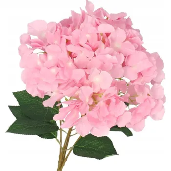 umělá květina UMĚLÉ KVĚTY KYTICE ROSTLIN HORTENZIE JAKO ŽIVÁ 44CM