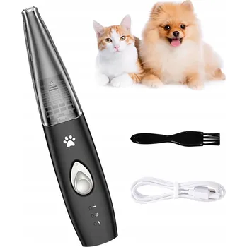 Kosmetika pro psa Zastřihovač drápků pro psy, strojek na stříhání zvířat s vysavačem