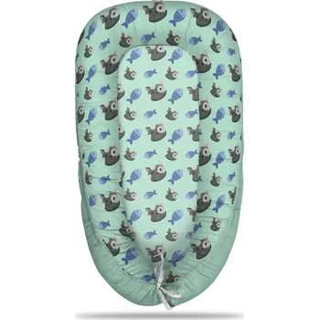 Hnízdečko pro miminko Sablio Hnízdečko pro miminko Kočky a rybičky