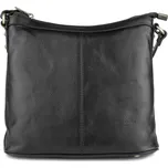 HEXAGONA Dámská kožená kabelka crossbody Henriette Černá