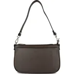 HEXAGONA Dámská kožená kabelka Renee Tmavě hnědá