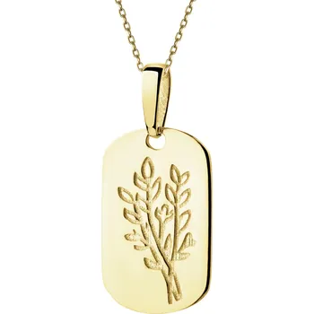 Přívěsek Zlatý přívěsek - listy - AP543-2065